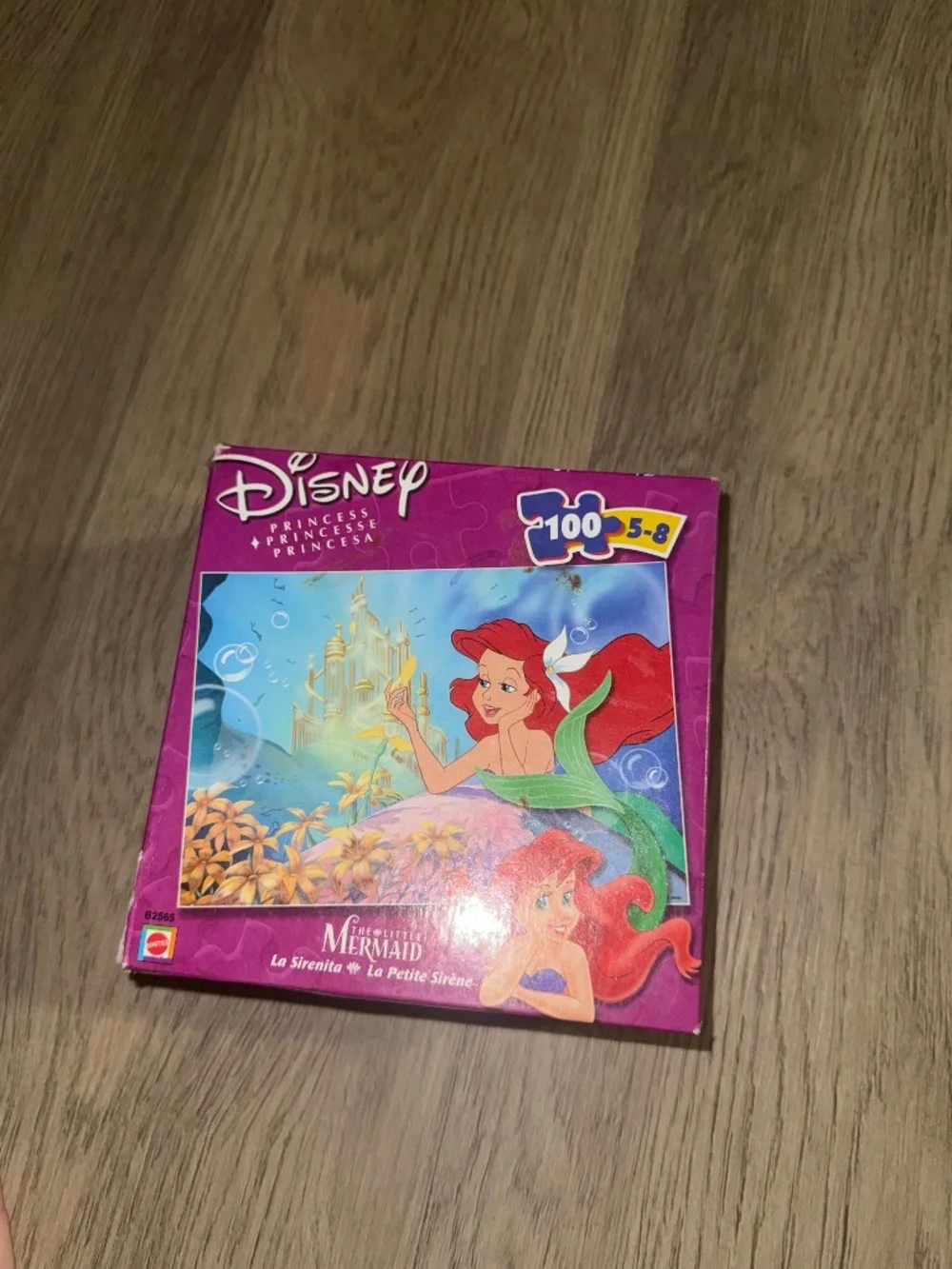 Vintage Disney Princess Ariel The Little Mermaid 100 Piece Puzzle Complete 90s